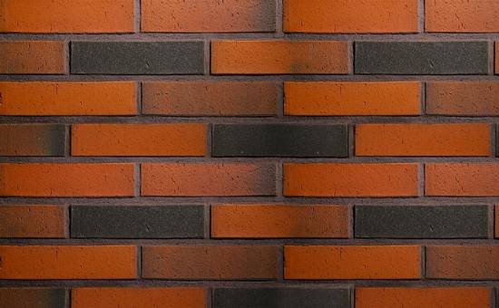 Кирпич облицовочный керамический пустотелый Terca Red flame редуцированный, 250*85*65 мм